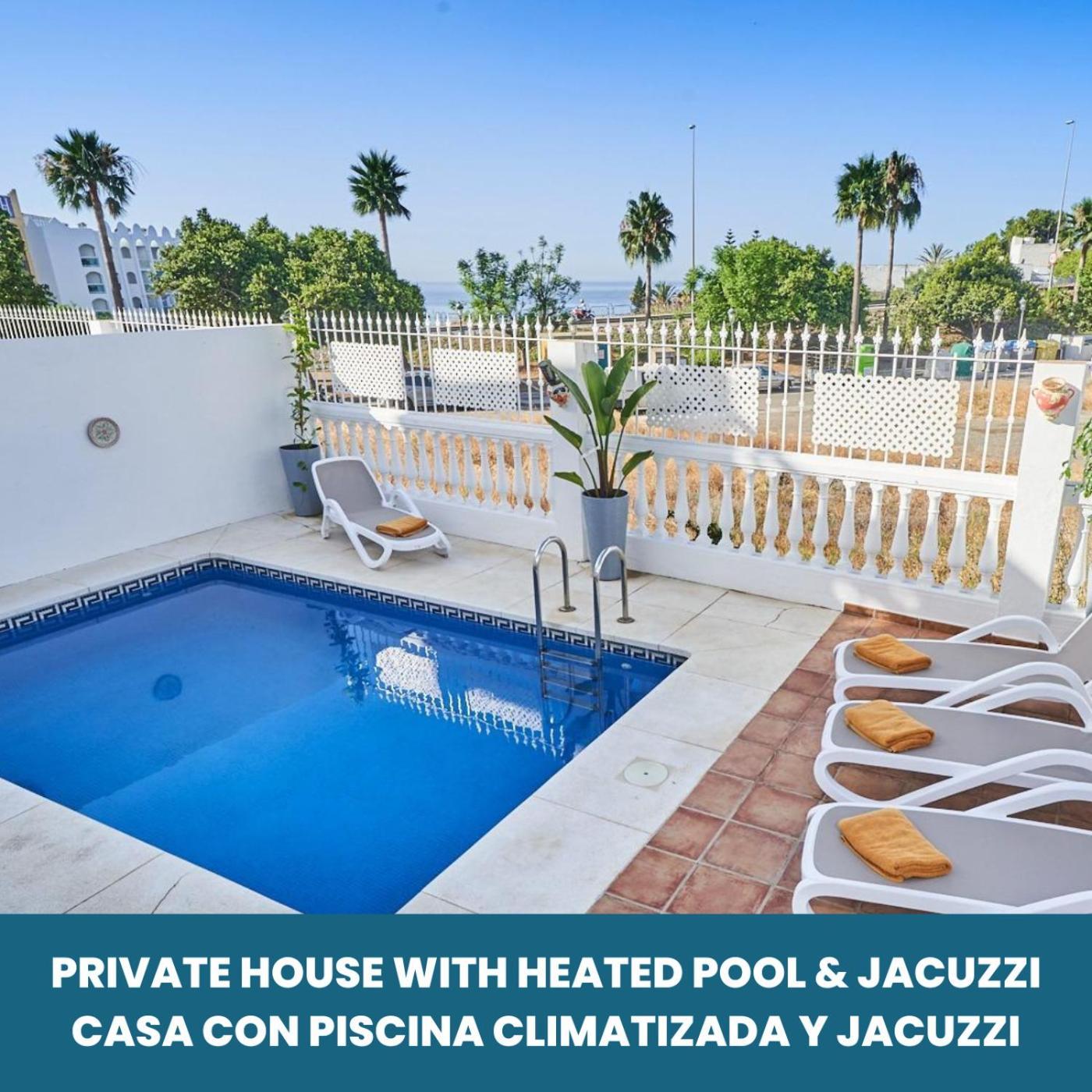 Villa Pura - Private Jacuzzi & Heated Pool Нерха Екстериор снимка